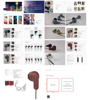 The visual direction was strongly influenced by Air Astana’s brand colors and inspired by the landscapes and natural beauty of Kazakhstan. Was the lead designer to develop the entire earbud concept from start to finish, including 3D modeling, texturing, re